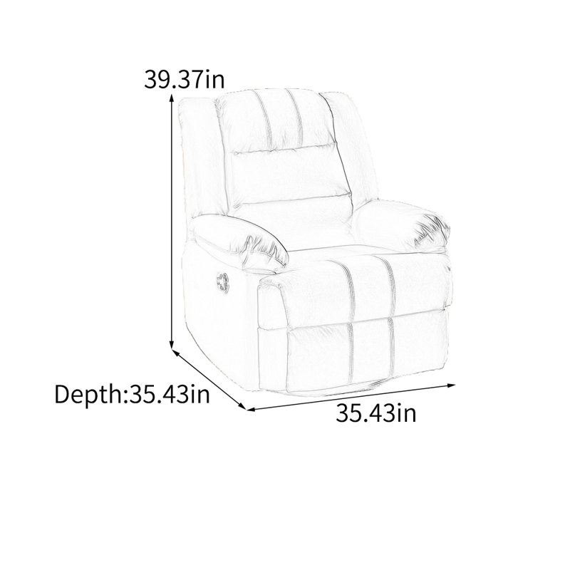 Chaise longue ergonomique en similicuir, Vert menthe poivrée