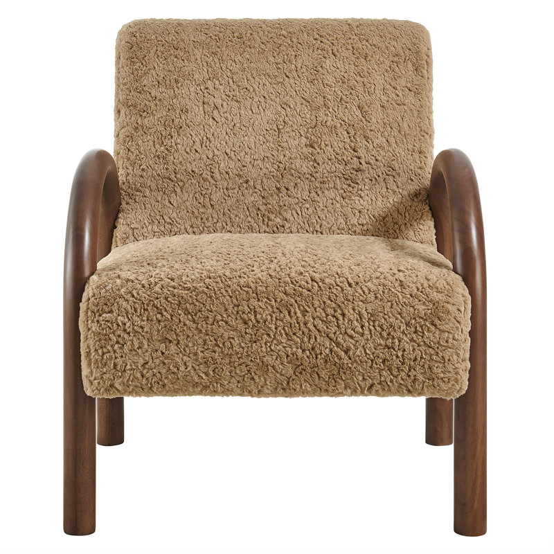 Fauteuil Lunet, Brun