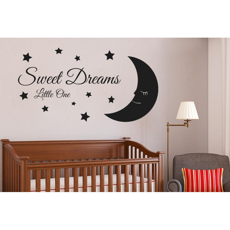 Non-Wall Damaging Wall Decal, Black
