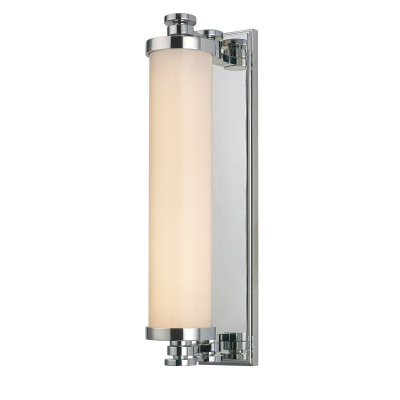 Sheridan 1 - Light LED Vanity Light, 15.5'' H X 3.25'' W X 6'' D, Polished Nickel