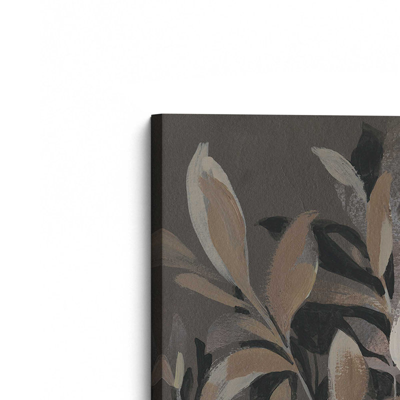 «Midnight Petal Dance», ensemble de 2 impressions sur toile, H 18 po x l 24 po, Toile tendue, Toile tendue