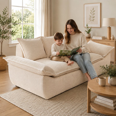 69'' Corduroy Sofa
