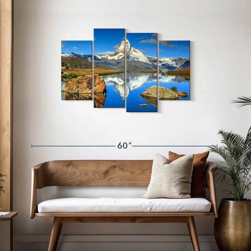 Alvord Matterhorn Mountain Scene, 27'' H x 43'' W