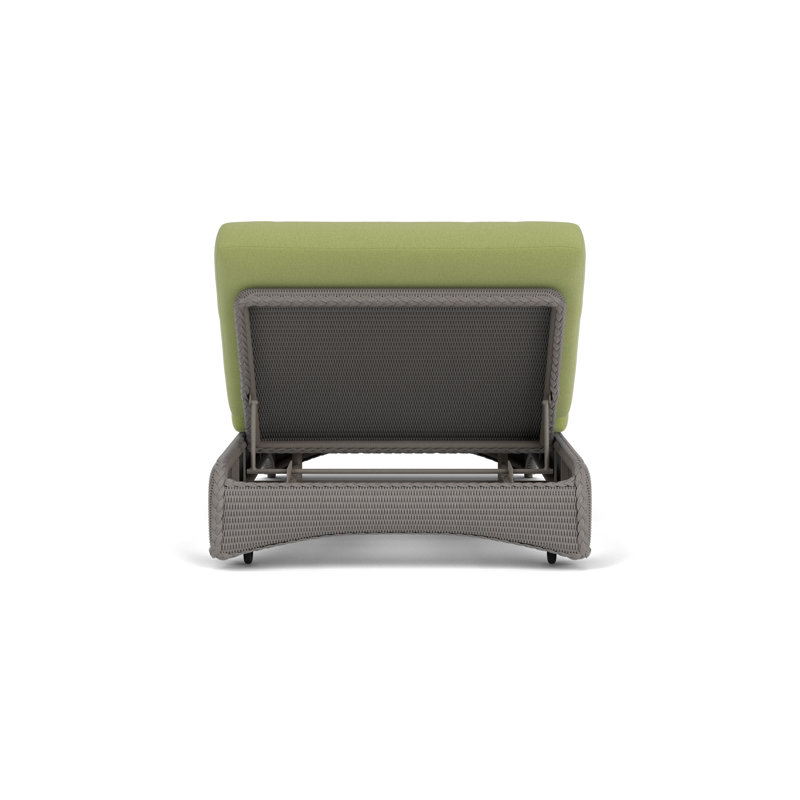 Universal Loom Accessories Outdoor Chaise Lounge, Unearth Spring, Pewter
