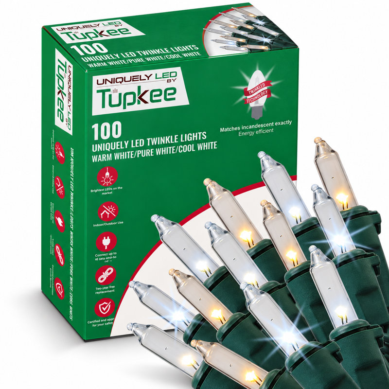 Feux scintillants Tupkee Christmas Uniquely, Ambre