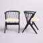 Chaise d'appoint à dossier à lattes Artemis en noir-1988475761-1988475758