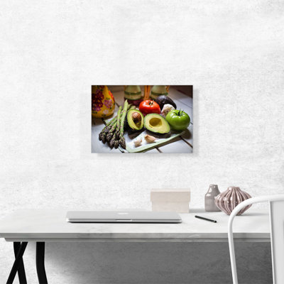 " Vegetables Platter Restaurant Decor "