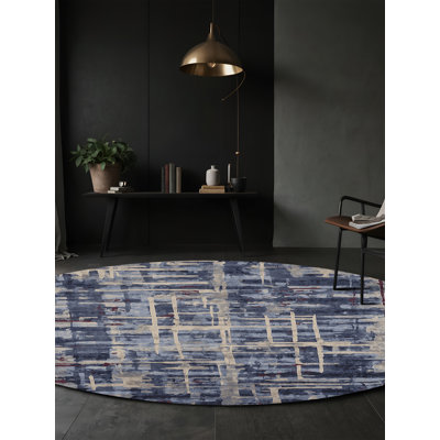 Tapis mauve soyeux et moelleux
