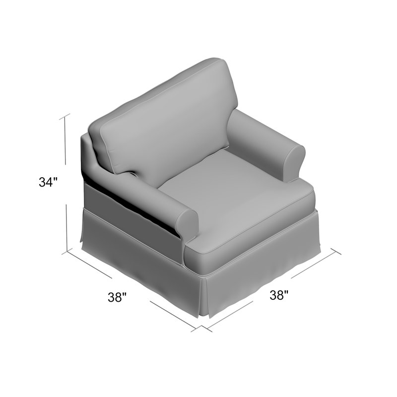 Wesham Armchair, Slate Grey