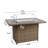 Fire Pit-Table Set