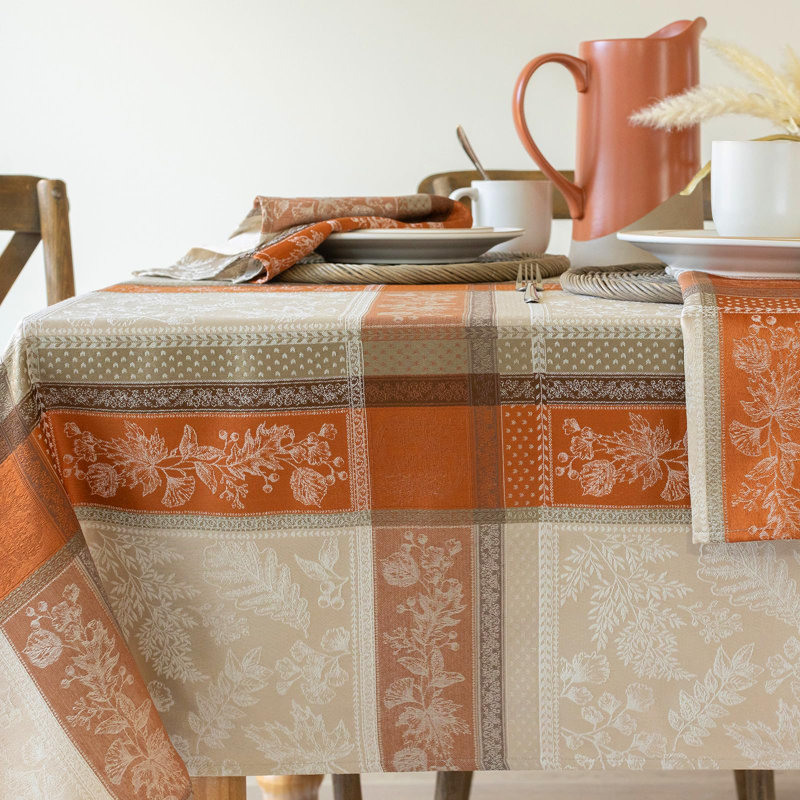 Nappe en tissu jacquard Heirloom Harvest