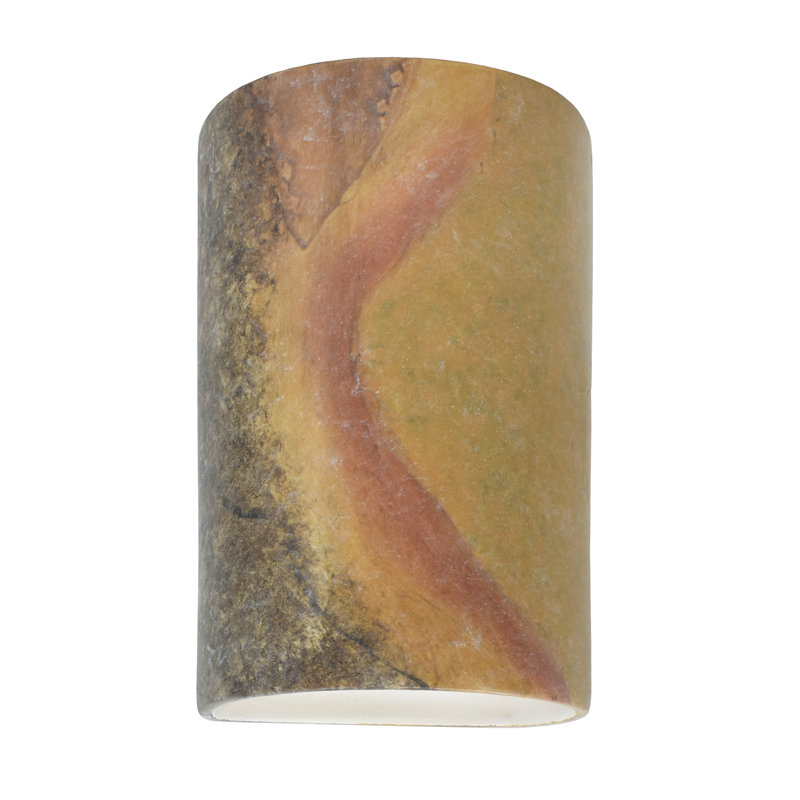Applique murale 1 lumière Pacursa, H 12,5 po x l 7,75 po x P 6,25 po, Blanc mat / or champagne, Incandescente (non incluse)