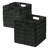 2 Pack Wicker Paper Storage Basket Cube Bin-736655705-736655718