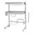 2 Tier Over-Sink Dish Drainer Drying Rack