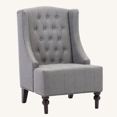 Denka 29.01'' Wide Tufted Side Chair -  Alcott HillÂ®, 176BFA27D8494F9A9EF291729501700A