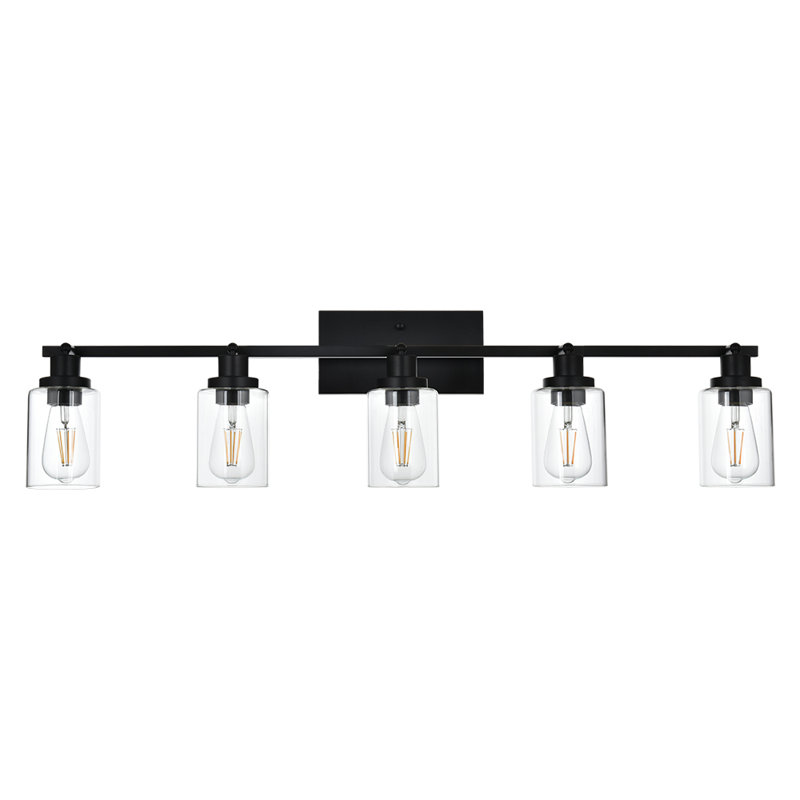 40.1'' 5 -Light Fixed Track Track Kit with Dimmable and Adjustable Head