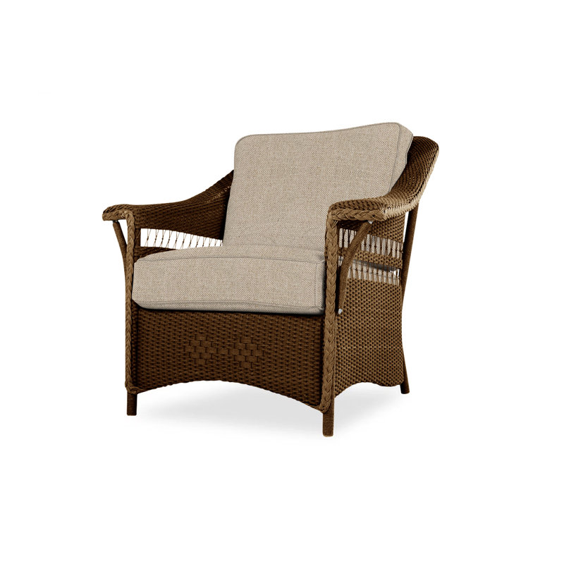 Nantucket Outdoor Lounge Chair, Rumba Straw, Fawn
