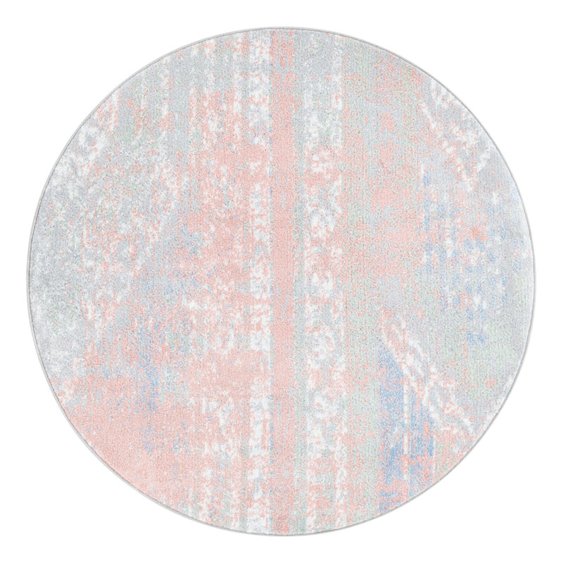 Massie Abstract Indoor Rug, Round 3'3"