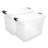 Homz Multipurpose Stackable Storage Bin with Latching Lids-103255330-103255329