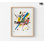 «Small Worlds I» par Vasili Kandinski, décor encadré Wassily Kandinsky, reproduction d'art Kleine Welten, impression abstraite colorée, art mural encadré