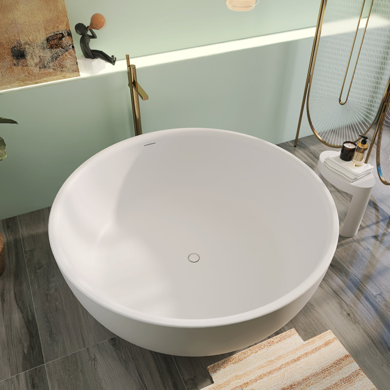 Baignoire de trempage autoportante 59 po