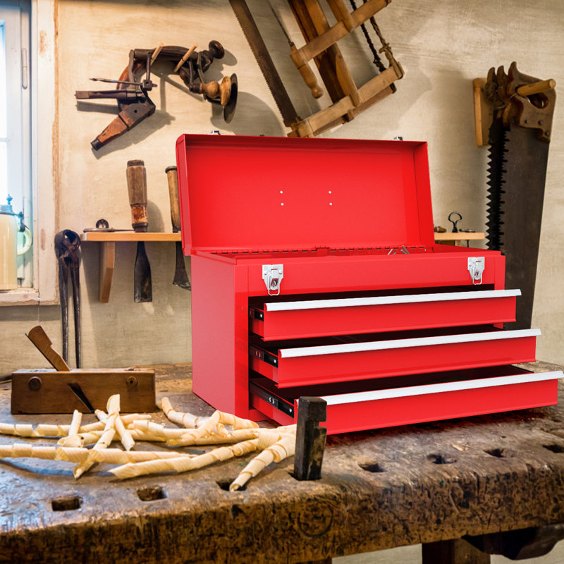 52" Portable Steel Toolbox
