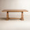 Vienna 78" Pine Dining Table