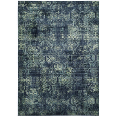 Syliva Vintage Performance Abstract Rug