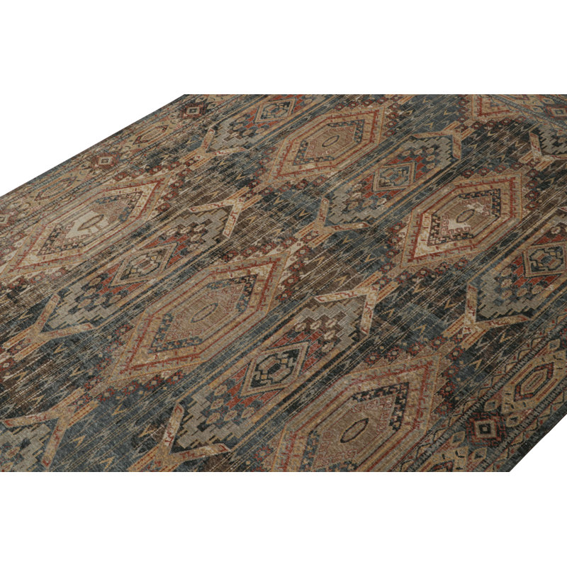 One-of-a-Kind No Hand Knotted Area Rug