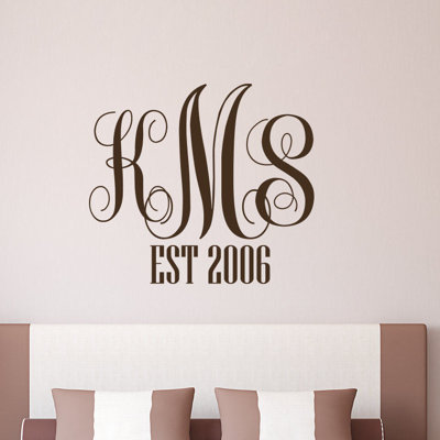 Text & Numbers Non-Wall Damaging Wall Decal