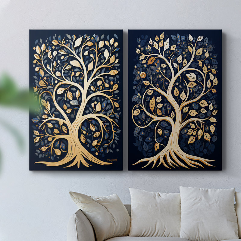 LANDSCAPES Series CXXXIV-Premium Gallery Wrapped Canvas -Ready to Hang, 48" H x 64" W