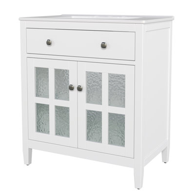 Meuble-lavabo 30 po avec lavabo en céramique