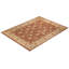 Tapis orange en laine noué à la main de conception unique 8 pi 2 po x 10 pi 8 po Hayner
