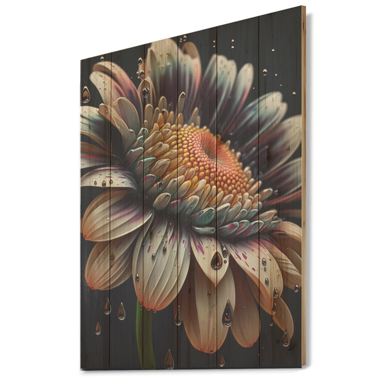 Marguerite moderne I - reproduction, H 20 po x l 12 po x P 1 po