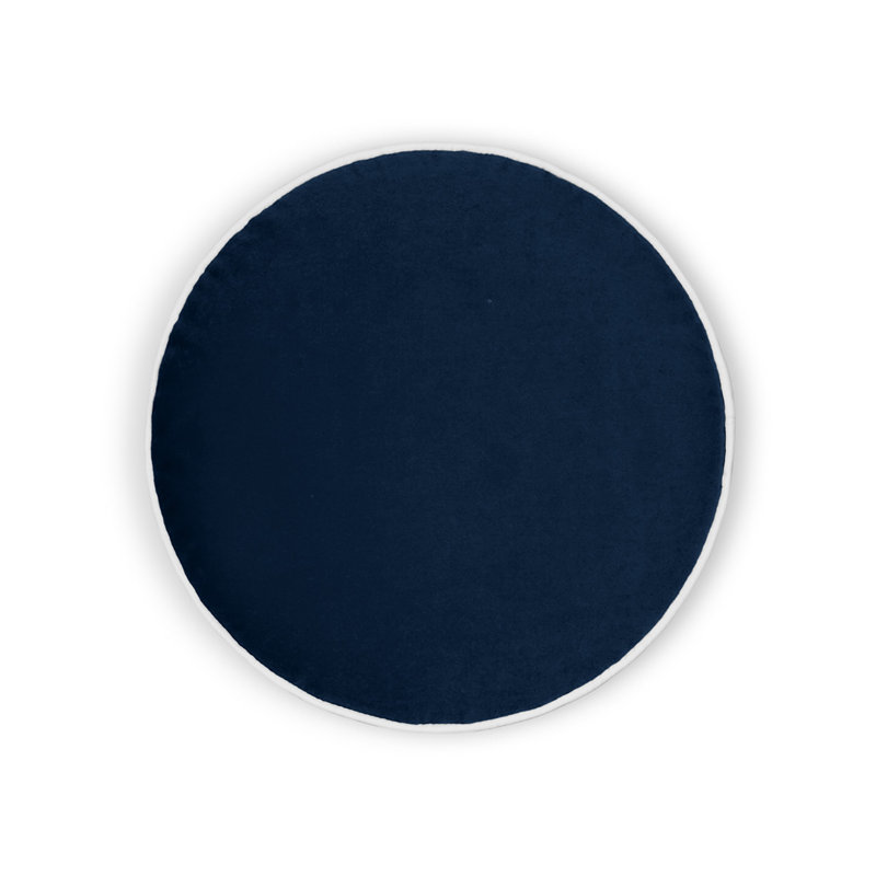 Posh Circle Pillow, Royal