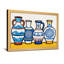 Vases colorés avec des motifs bleus et blancs-1543935243-1543935241-1543935240
