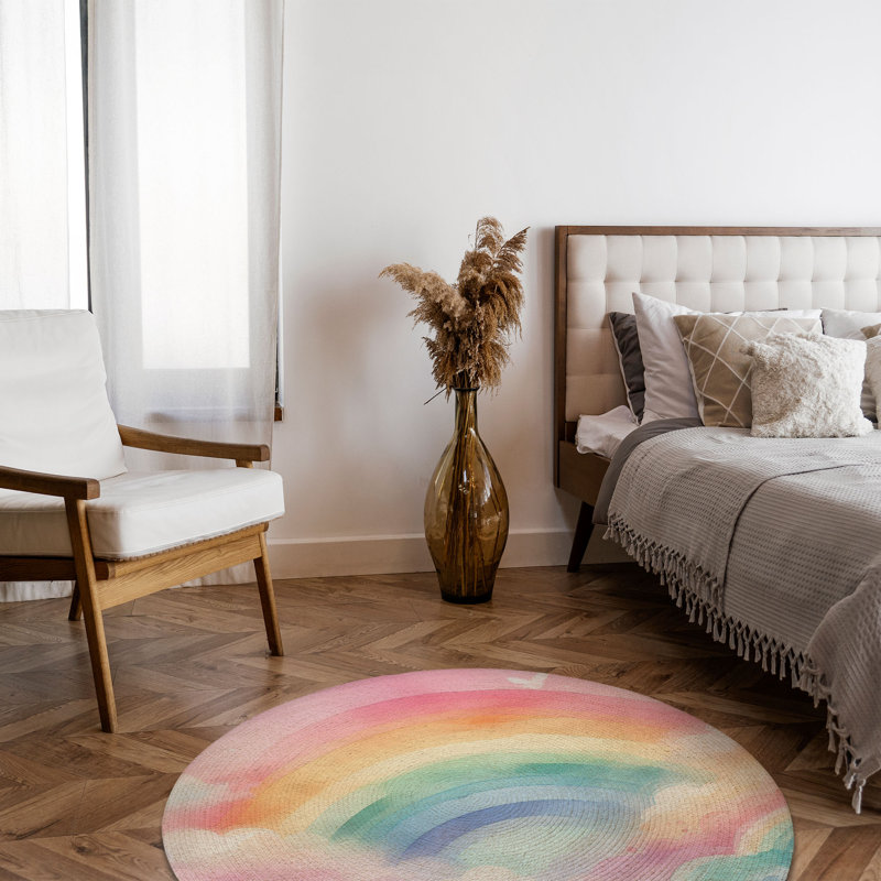 Tapis tressé Spectrum Drift, Rond 5 pi