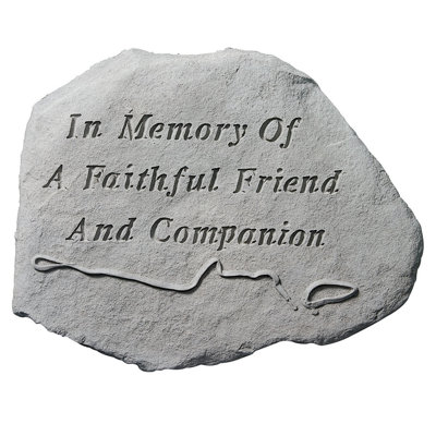 Concrete Memorial Plaque/Stone