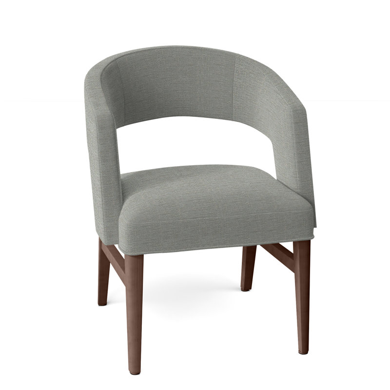 Chaise avec accoudoirs Bryant, Noyers, 3152 Mastic