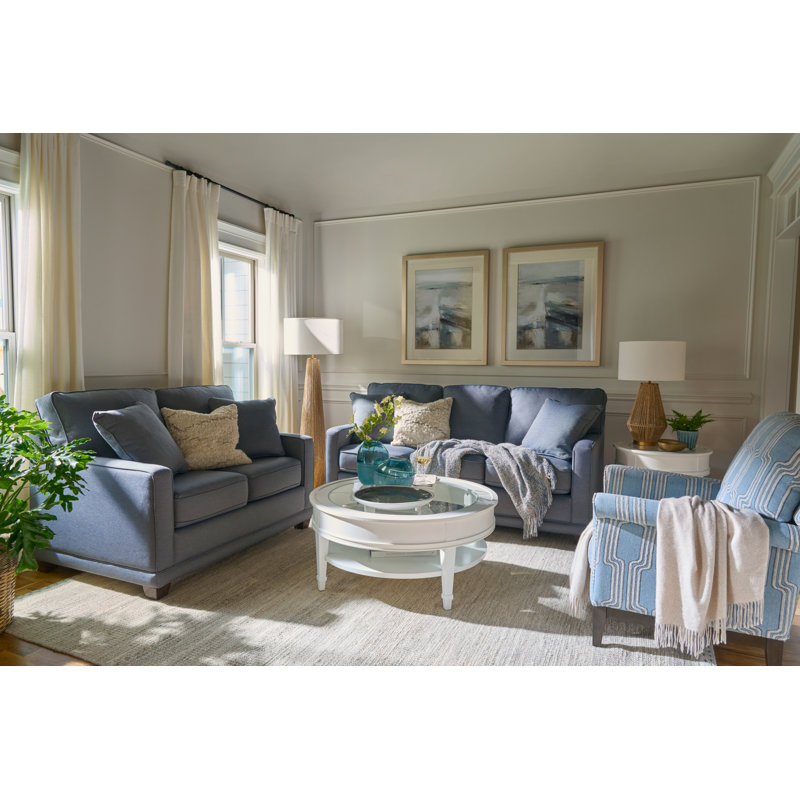 Kennedy Loveseat, Blue