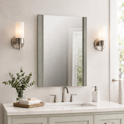 Greenbriar Solid Wood Rectangle Mirror
