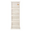 Armoire de rangement avec tiroir et verre - blanc, convenant à une porte de salon, de cuisine ou de salle à manger idéale pour le bureau
