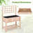 Jovonne Wood Raised Garden Bed with Trellis