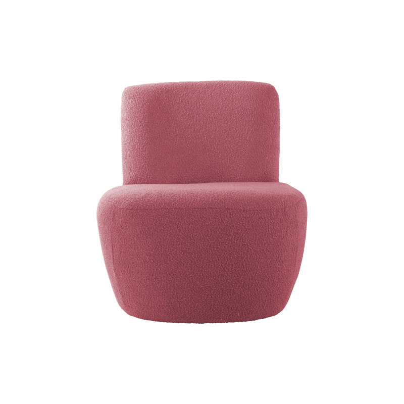 Wood Outdoor Lounge Chair, Pink