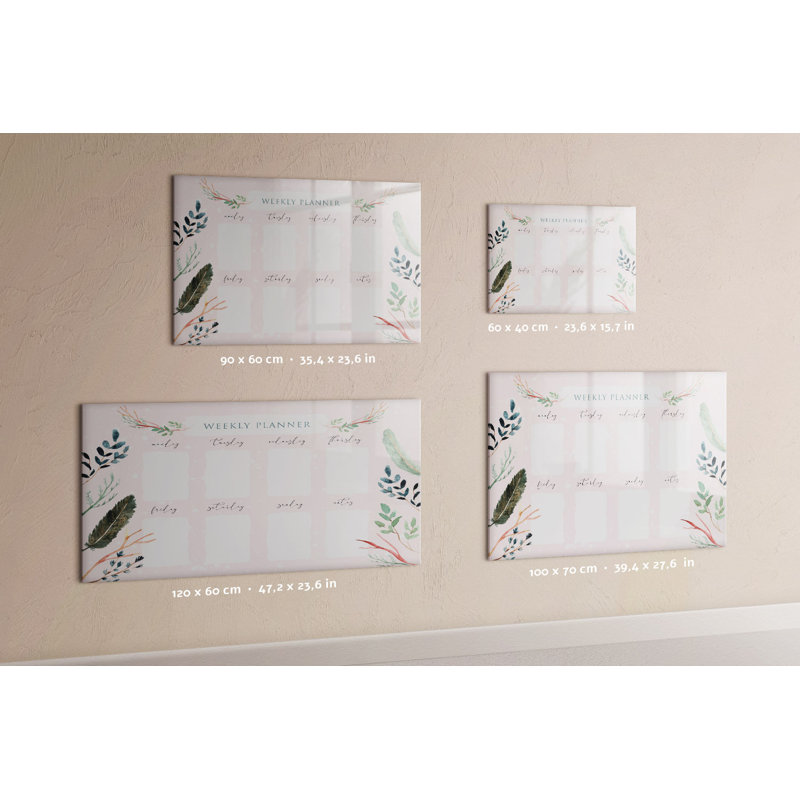 Magnetic Glass Dry Erase Board