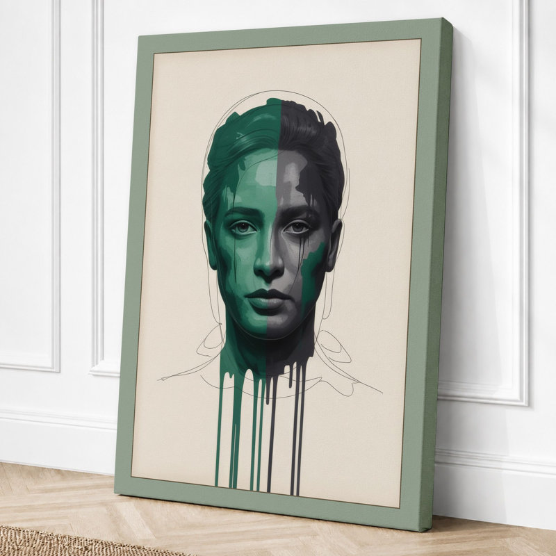Print, 36x24 - 91.4 x 61.0 cm, Sage Border