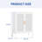 NO LOCK, Metal Storage Cabinet With 2 Doors And 2 Adjustable Shelves, Steel Storage Cabinet, Metal File Cabinet For Home Office School Gym-1051220807