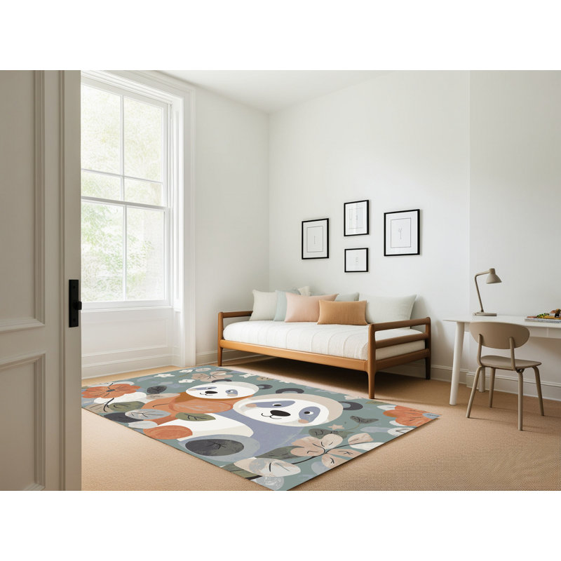 Tapis pour enfants East Urban Home, Rectangulaire 2 pi x 3 pi