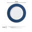 Waterside 16pc Blue Linear Porcelain Dinner Set