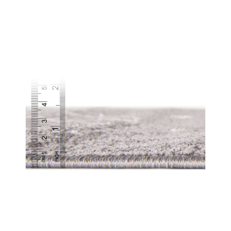 Tapis pour enfants, Rectangle 7 pi 10 po x 10 pi, Gris